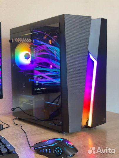 Игровой пк в сборе с монитором