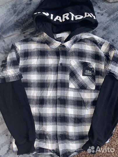 Рубашка с капюшоном Zara р. 152