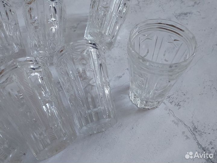 Стопка хрустальная СССР рюмка стакан