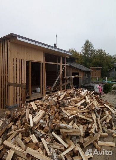 Дрова колотые