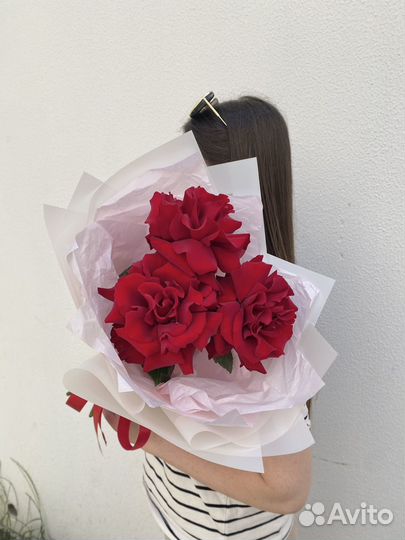 Букет - 3 французские розы