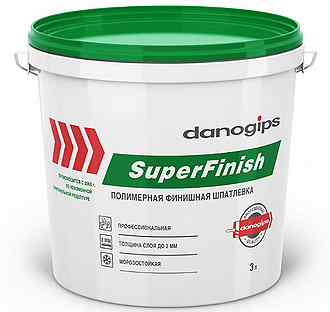 Danogips SuperFinish шпаклевка готовая финишная