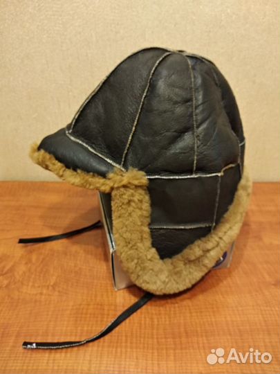 Шапка- Авиатор из овчины 60 р
