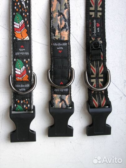 Ошейник ручной работы для собаки средних пород