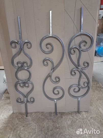 Комплектующие для металлических лестниц