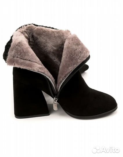 Сапоги женские зимние натуральная замша