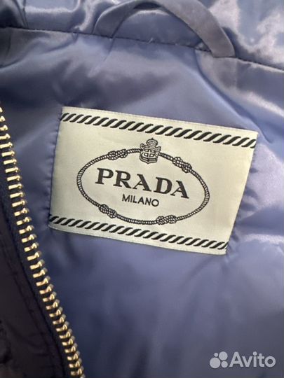 Пуховик prada женский