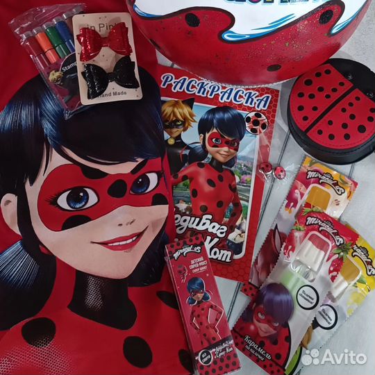 Подарок сюрприз Леди Баг киндер с наполнением