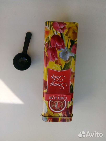 Банка жестяная из под чая