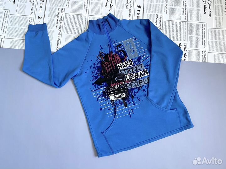 Кофта худи толстовка мужская 40 164 14 лет