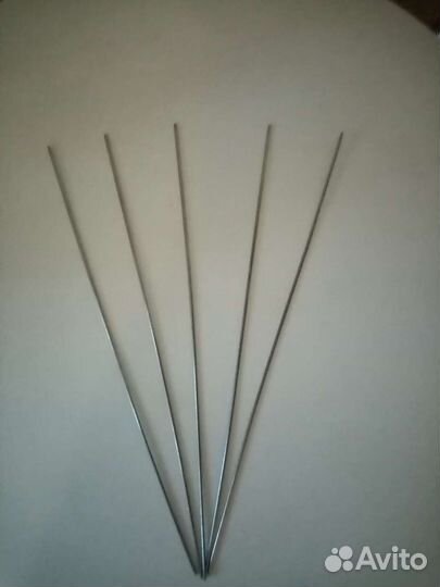 Спицы для вязания длина 20см, толщина 2мм
