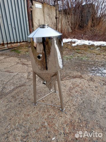 Цкт 65 л из нержавейки с горловиной на 4 дюйма