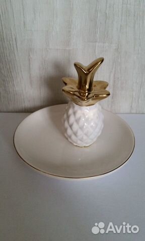 Декоративная тарелка для аксессуаров и украшений