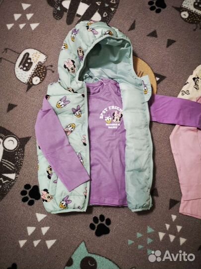 Комплект на девочку/ одежда пакетом 116 122