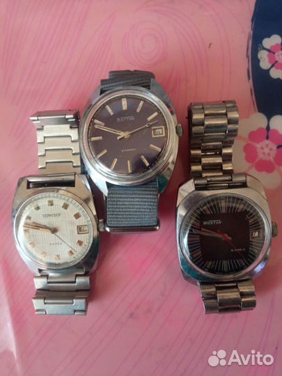 Мужские наручные часы механические СССР