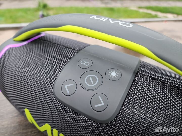 Колонка блютуз mivo M 25 серый 60 Ватт