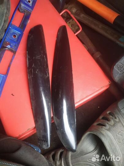 Реснички на фары golf 3