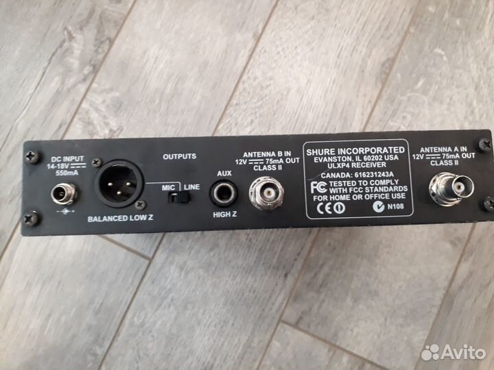 Микрофон беспроводной Shure 87-А USA