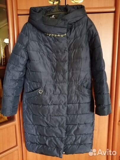 Пальто демисезонное с капюшоном