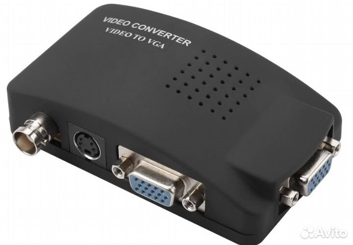 Конвертер переходник BNC S-video VGA