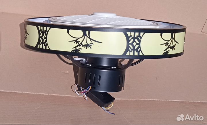 Люстра с вентилятором новая