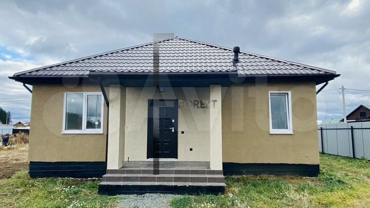 Коттедж 90 м² на участке 10 сот.