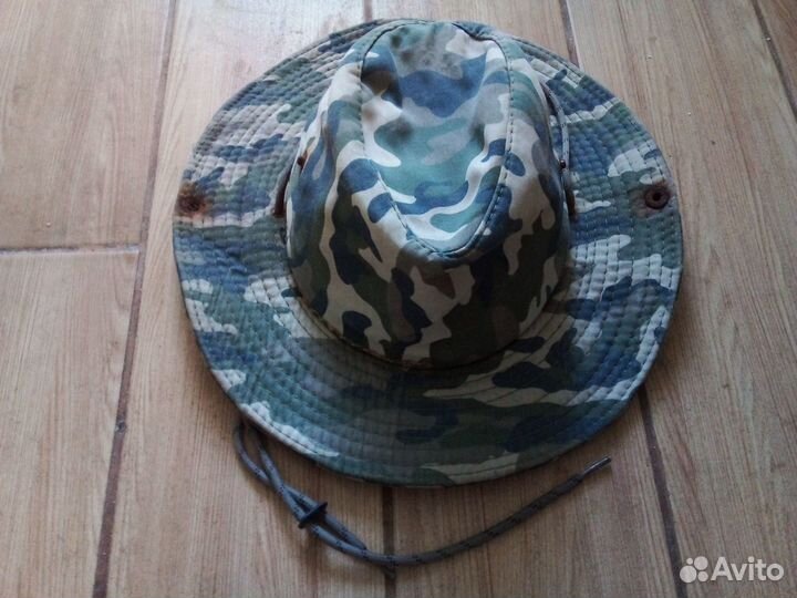 Шляпа Панама камуфляж и кепка пиксель