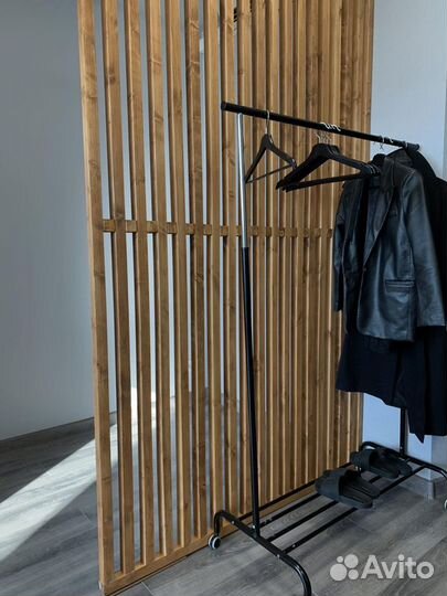 Реечные перегородки для зонирования