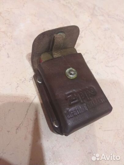 Кожаный чехол для зажигалки Zippo сделано а США