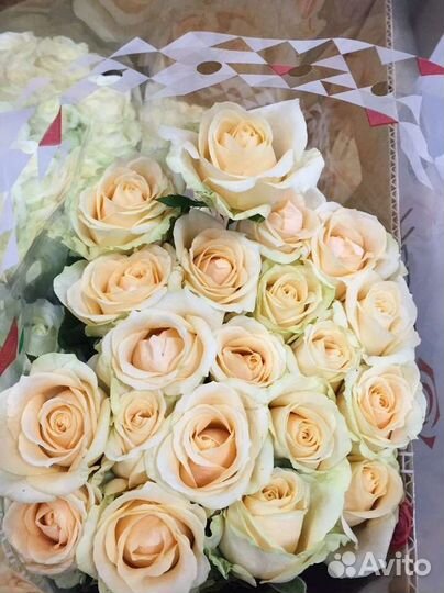 Цветы розы букет