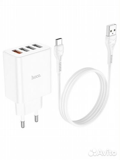Зарядное устройство hoco C102A 4USB