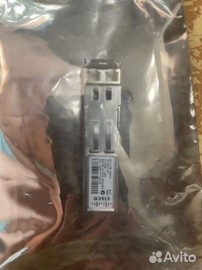 Новые sfp трансиверы cisco GLC-FE-100FX -3 штуки