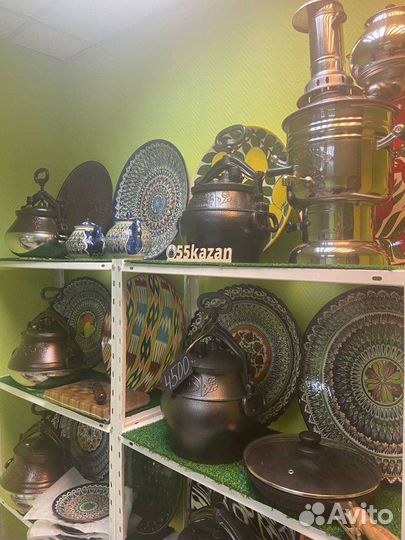 Казан чугунный узбекский