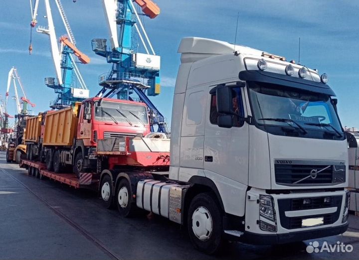 Грузоперевозка негабаритных грузов трал