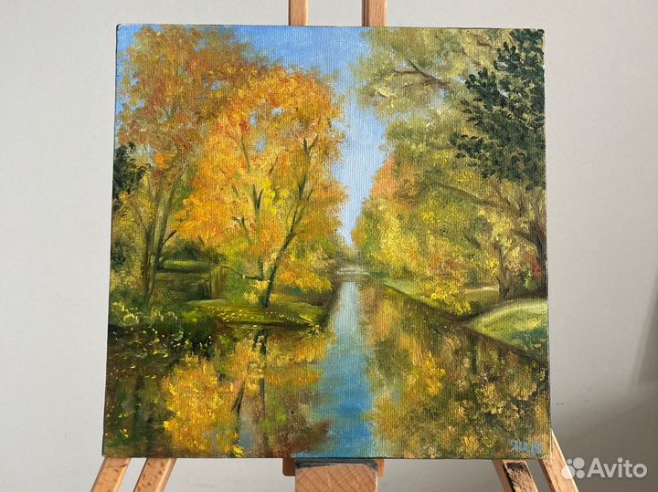 Картина маслом виды Санкт-Петербург, Царское Село