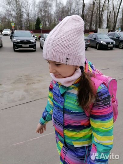 Комплект шапка и снуд