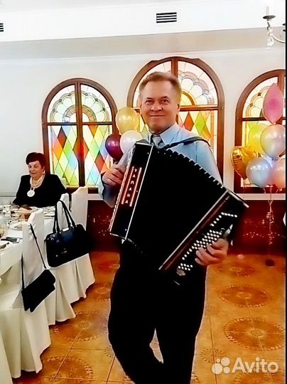 Баянист на юбилей, праздник