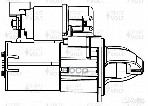 Стартер LST0808 startvolt