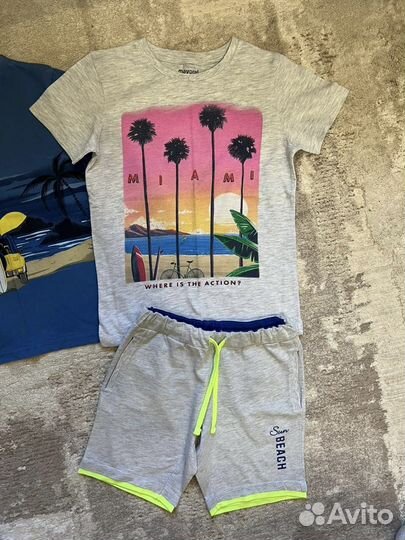 Футболки и шорты Mayoral 6-7л