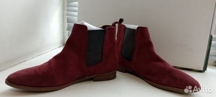 Полусапоги женские челси Genuine Leather Италия на