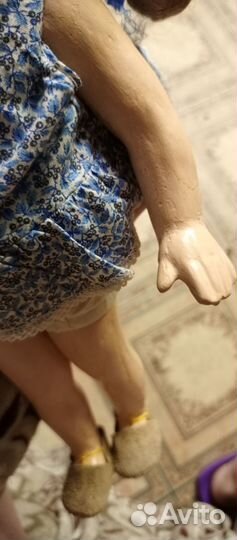 Кукла опилочная СССР 40 см