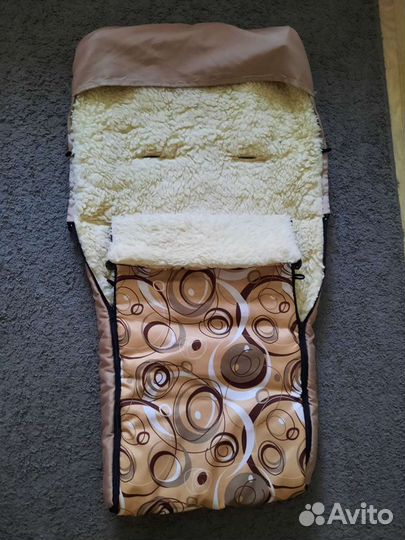 Теплый конверт в коляску