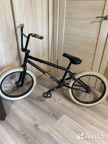 BMX Трюковой велосипед 713bikes Black + пеги