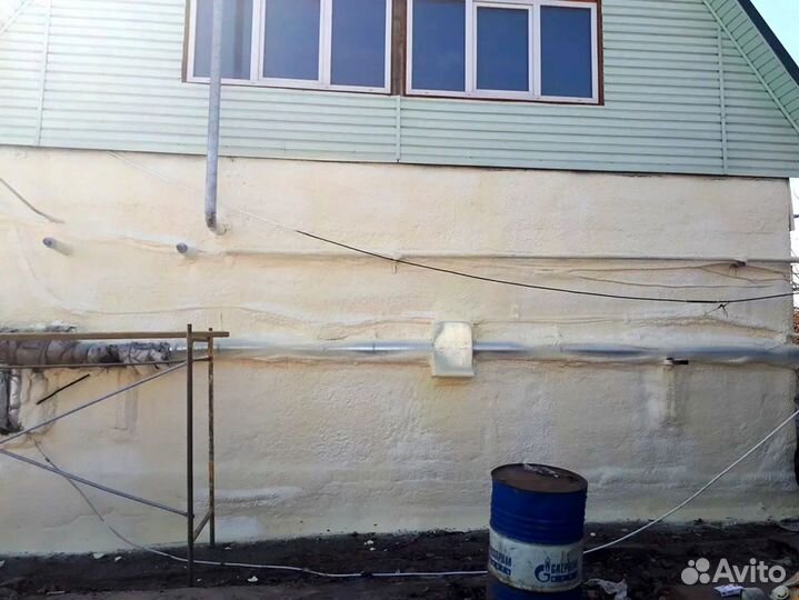 Теплоизоляция мансарды пенополиуританом