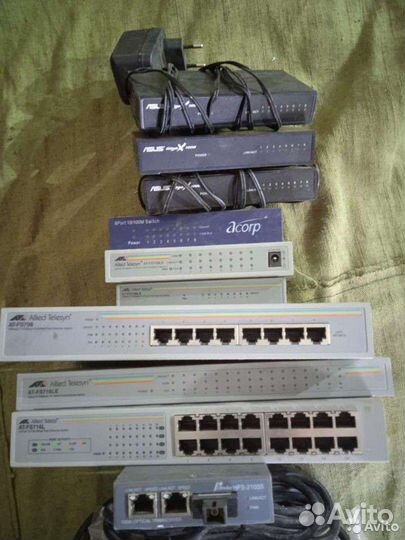 Сетевое оборудование, свитч, коммутаторы