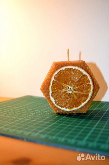 Эко-свечи из натурального пчелиного воска