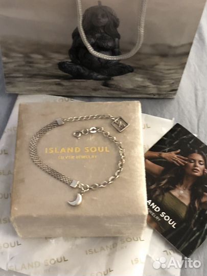 Island soul браслет 925 в коробочке новый