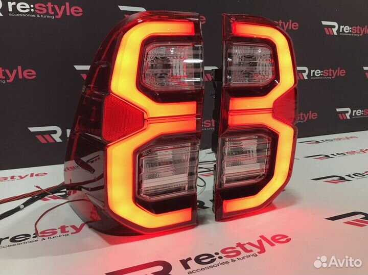 Задние фары Toyota Hilux PickUp Стиль 20г