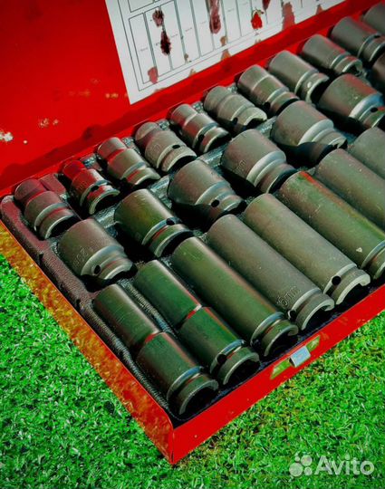 Набор ударных головок для гайковерта