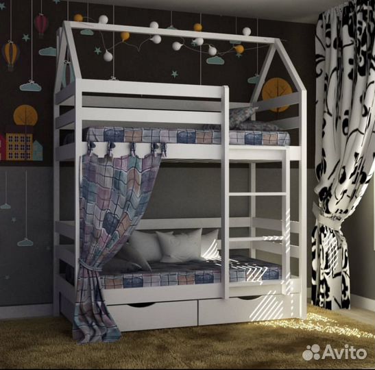 Двухъярусная кровать Новая